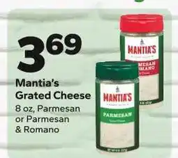 Save a Lot Mantia's Grated Cheese offer