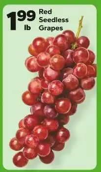 Save a Lot Red Seedless Grapes offer
