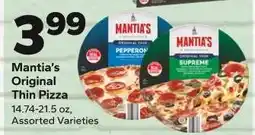 Save a Lot Mantia's Original Thin Pizza offer