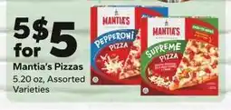 Save a Lot Mantia’s Pizzas offer