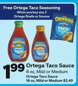 Save a Lot Ortega Taco Sauce offer