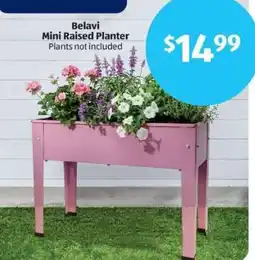Aldi Belavi Mini Raised Planter offer