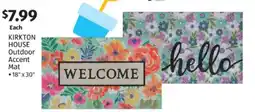 Aldi KIRKTON HOUSE Outdoor Accent Mat offer