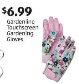 Aldi Gardenline Touchscreen Gardening Gloves offer