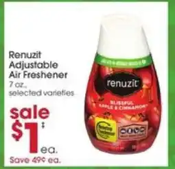 Giant Eagle Renuzit Adjustable Air Freshener offer