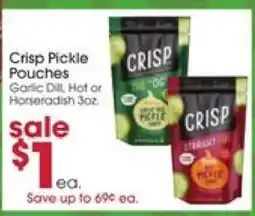 Giant Eagle Crisp Pickle Pouches offer