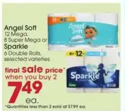 Giant Eagle Angel Soft or Sparkle offer