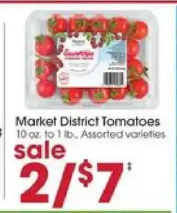 Giant Eagle Market District Tomatoes offer