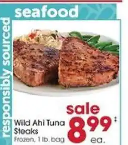 Giant Eagle Wild Ahi Tuna Steaks offer