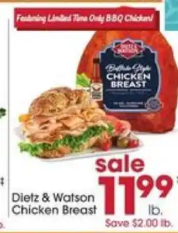 Giant Eagle Dietz & Watson Chicken Breast offer