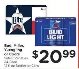 Kroger Bud, Miller, Yuengling or Coors offer