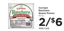 Kroger Cacique Ranchero Queso Fresco offer