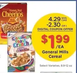 Kroger General Mills Cereal offer