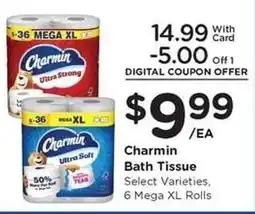 Kroger Charmin Bath Tissue offer