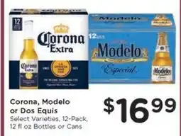 Kroger Corona, Modelo or Dos Equis offer