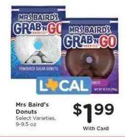 Kroger Mrs Baird's Donuts offer