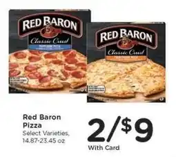 Kroger Red Baron Pizza offer