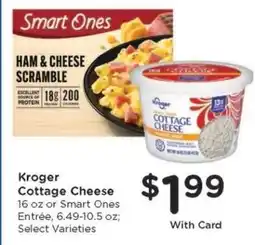 Kroger Kroger Cottage Cheese offer