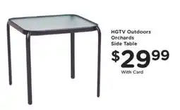 Kroger HGTV Outdoors Orchards Side Table offer