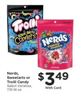 Kroger Nerds, Sweetarts or Trolli Candy offer