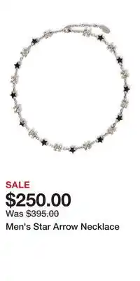 Nordstrom Men's Star Arrow Necklace offer