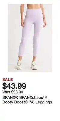 Nordstrom SPANX SPANXshape Booty Boost 7/8 Leggings offer