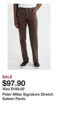 Nordstrom Peter Millar Signature Stretch Sateen Pants offer