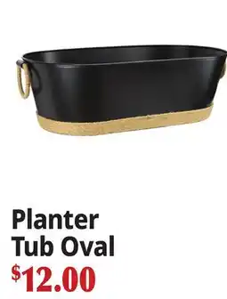 Ocean State Job Lot Planter Tub Oval offer