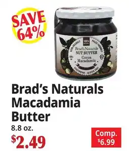 Ocean State Job Lot Brad's Naturals Macadamia offer