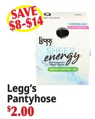 Ocean State Job Lot Legg's Pantyhose offer