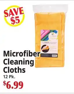 Ocean State Job Lot Microfiber Cleaning Cloths offer