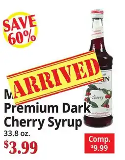 Ocean State Job Lot Monin Premium Dark Cherry Syrup offer