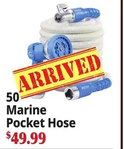 Ocean State Job Lot 50' Marine Pocket Hose offer