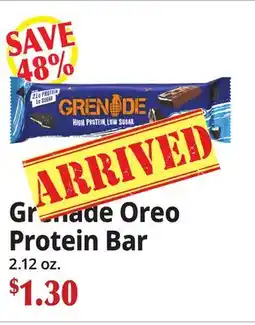 Ocean State Job Lot Grenade Oreo Protein Bar offer