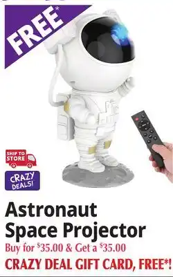 Ocean State Job Lot Astronaut Space Projector offer
