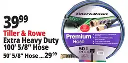 Ocean State Job Lot Tiller & Rowe Premium Extra Heavy-Duty 5/8 Garden Hose 100' offer
