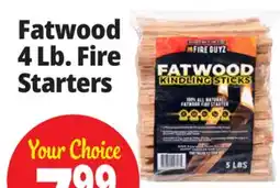 Ocean State Job Lot Fatwood Firestarter offer