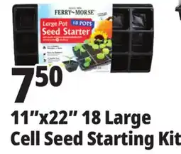 Ocean State Job Lot Ferry~Morse Large Pot Seed Starter 18-pots offer