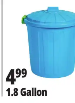 Ocean State Job Lot Round Clear Storage Bucket with Latching Lid offer