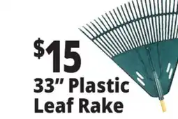 Ocean State Job Lot Leaf Rake with Foam Grip 33 offer