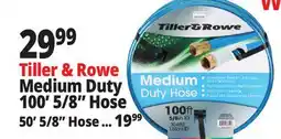 Ocean State Job Lot Tiller & Rowe Medium Duty Hose 5/8 in 100' offer