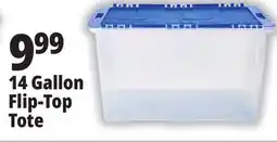 Ocean State Job Lot 14 Gallon Flip-Top Tote offer