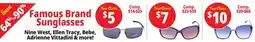 Ocean State Job Lot Famous Brand Sunglasses offer