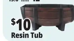 Ocean State Job Lot Resin Tub offer