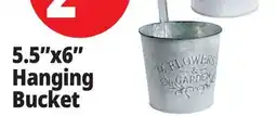 Ocean State Job Lot 5.5x6 Hanging Bucket offer
