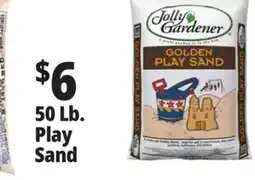 Ocean State Job Lot Jolly Gardener Golden Play Sand 50 lbs offer