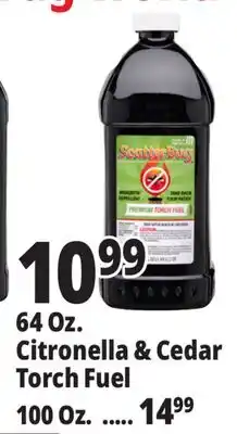 Ocean State Job Lot ScatterBug Citronella Torch Fuel 64 oz offer