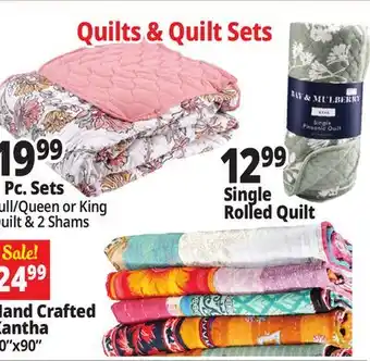 Ocean State Job Lot Quilt & Quilt Sets offer