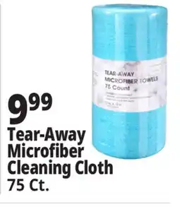 Ocean State Job Lot Tear-Away Microfiber Cleaning Cloth 75 ct offer