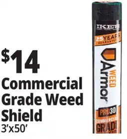 Ocean State Job Lot Ike's Weed Armor Fabric 3' x 50' offer